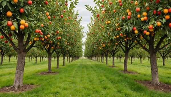 Les trésors de la pépinière auvergne : arbres fruitiers bio