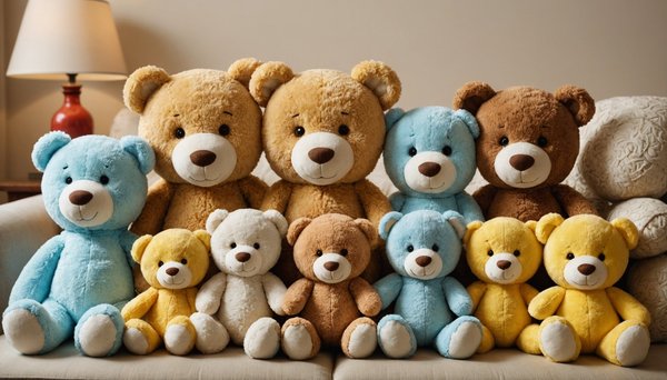 Les doudous et peluches qui accompagnent les rêves d'enfance