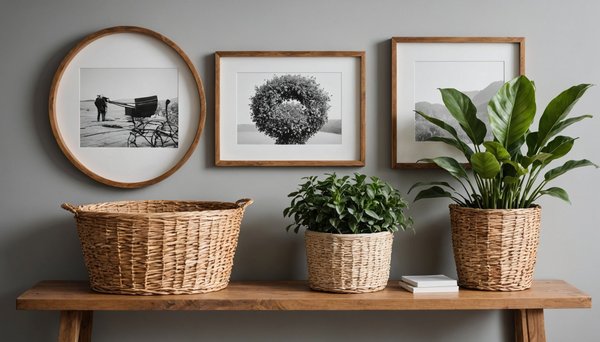 Optimisez votre espace avec des paniers muraux élégants