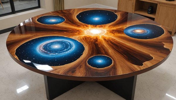 Transformez votre espace avec une table époxy personnalisée