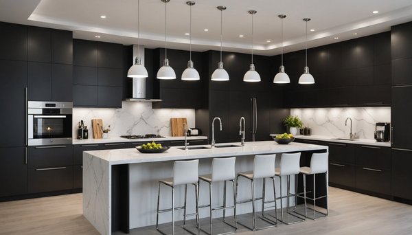 Top suspensions modernes pour une cuisine chic et efficace