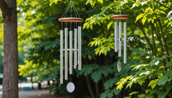 Découvrez comment un carillon à vent crée une ambiance paisible