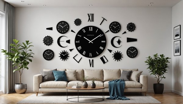 Sélectionnez les meilleures horloges pour chaque pièce de votre maison