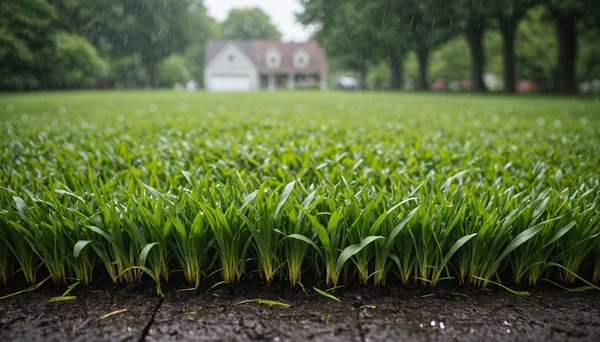 Astuces pour protéger votre gazon après un semis sous la pluie