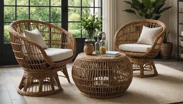Top tendances déco : le rotin pour une ambiance élégante