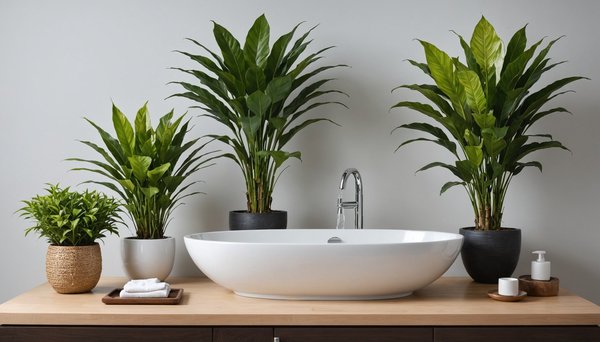 Des plantes pour une salle de bain esthétique et apaisante