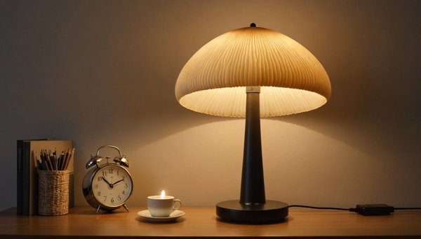 Éclairez votre déco avec la lampe champignon moderne