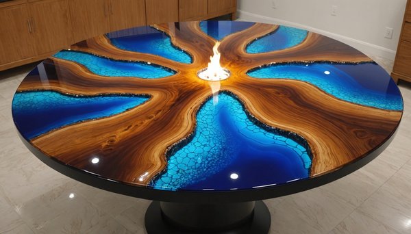Éveillez vos envies avec une table époxy sur mesure