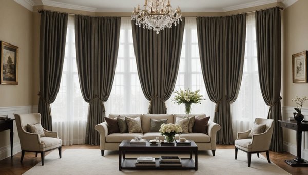 Optimisez votre décoration avec des rideaux sur mesure élégants